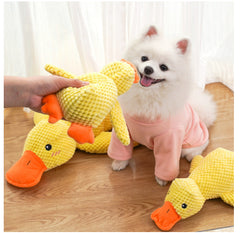 Snuggle Duck Squeaky Plush
