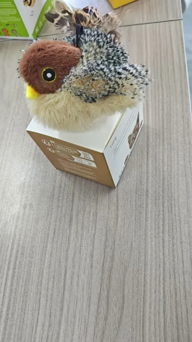 Chirpy Plush Bird Toy