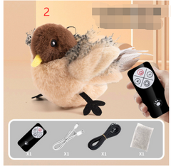 Chirpy Plush Bird Toy