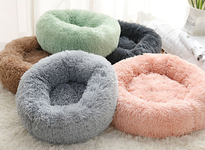 Cozy Donut Dog Bed