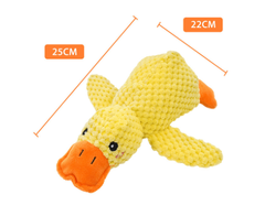 Snuggle Duck Squeaky Plush