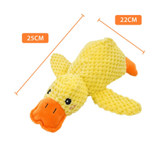 Snuggle Duck Squeaky Plush
