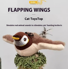 Chirpy Plush Bird Toy