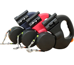 Two-Pup Tandem Leash