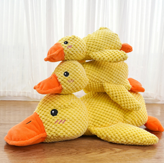 Snuggle Duck Squeaky Plush