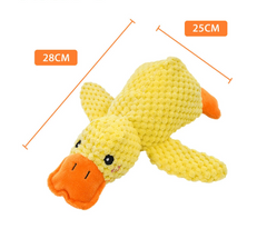 Snuggle Duck Squeaky Plush